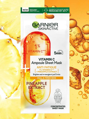 Garnier Skin Active Bright Complete Vitamin C Booster Serum 30 ML - Contains Niacinamide