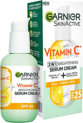 Garnier Skin Active Bright Complete Vitamin C Booster Serum 30 ML - Contains Niacinamide