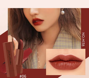 Box of 6 HENG FANG High Quality Makeup  Matte Organic Waterproof Lipstick